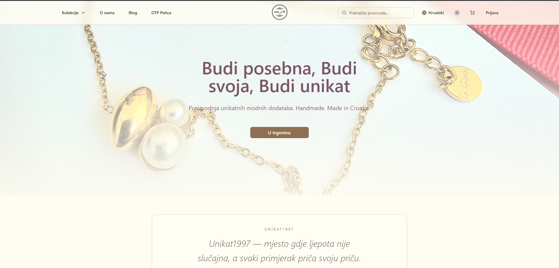 Webshop Unikat